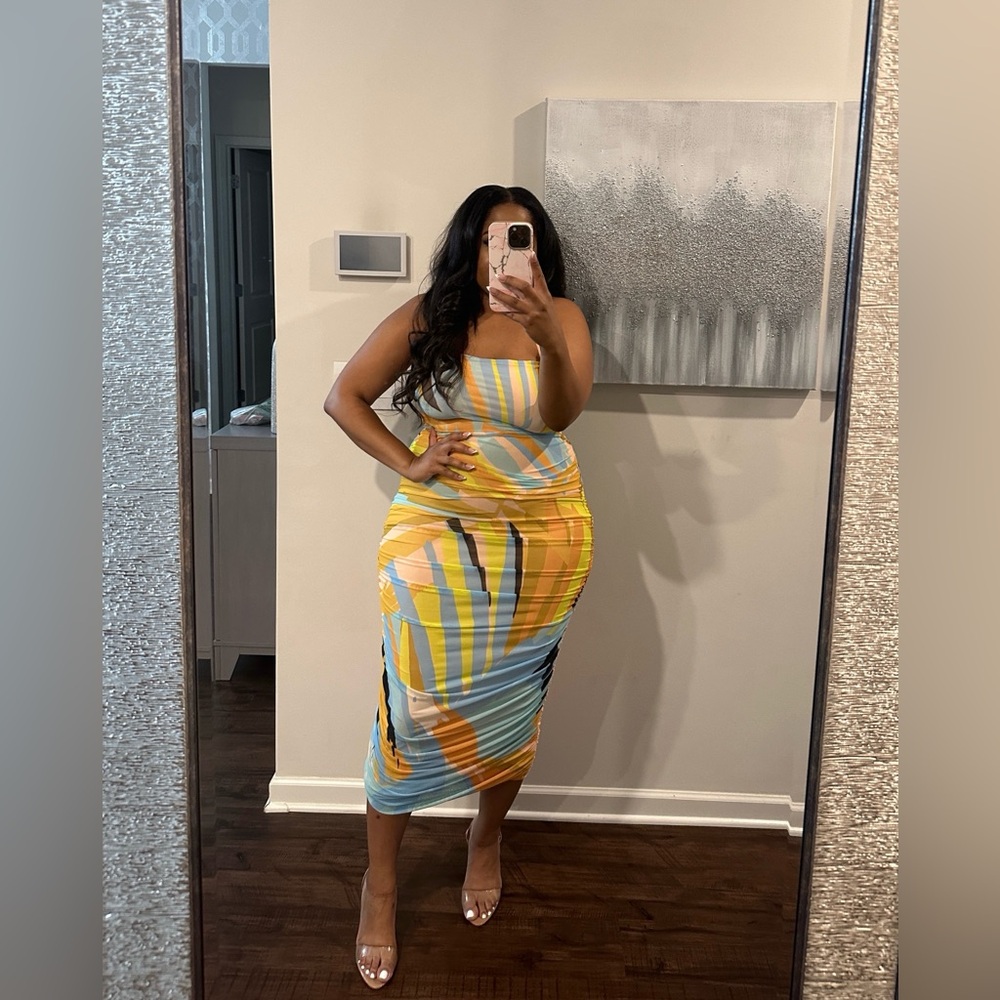 Afrm Multi Dress XL